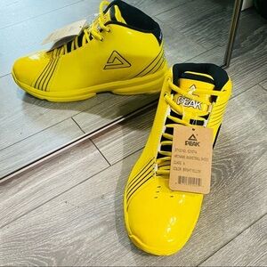 Men‎ Peak Sport Basketball Yellow Mens Sneaker Size 8.5